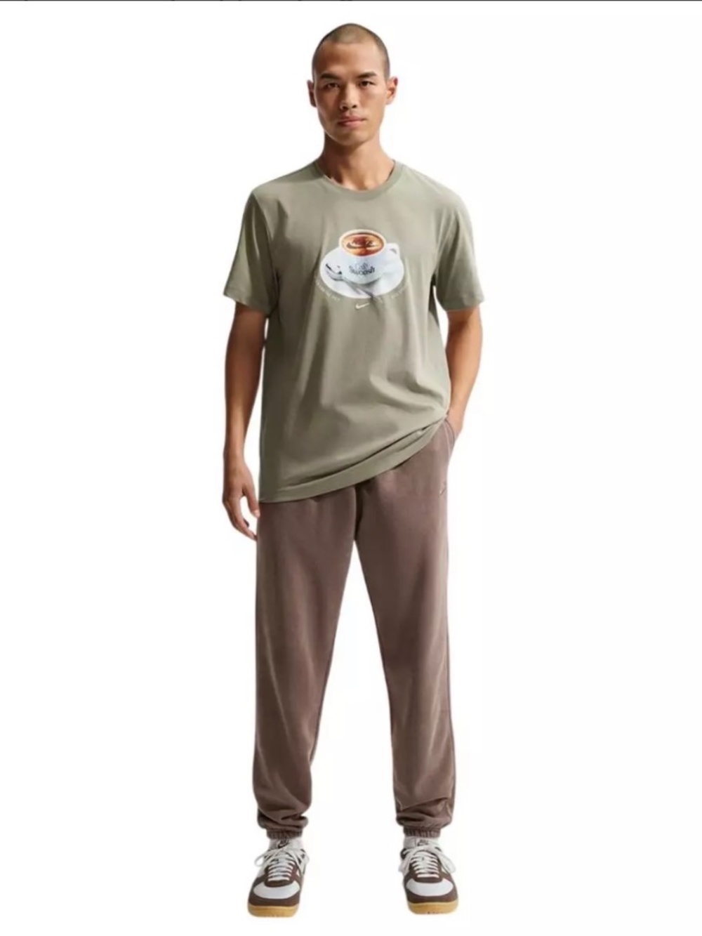 Nike coffee t shirt